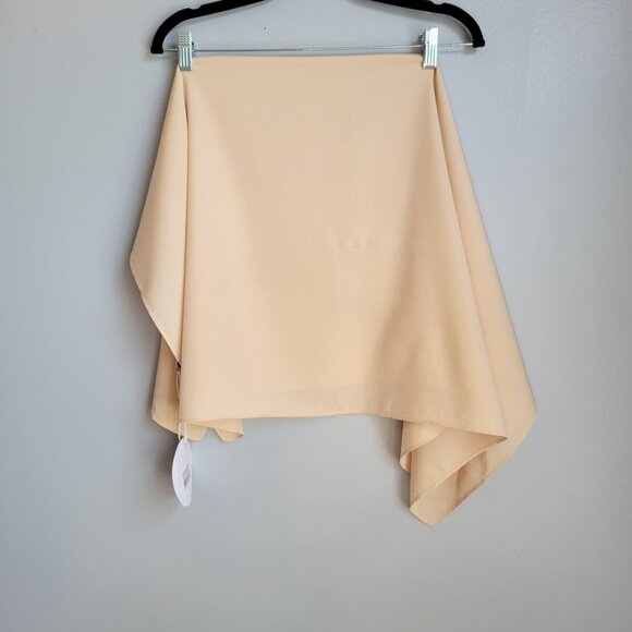 Polly Princess Life of the Party Beige Scarf Top Size 8 New with Tags - Picture 2 of 7